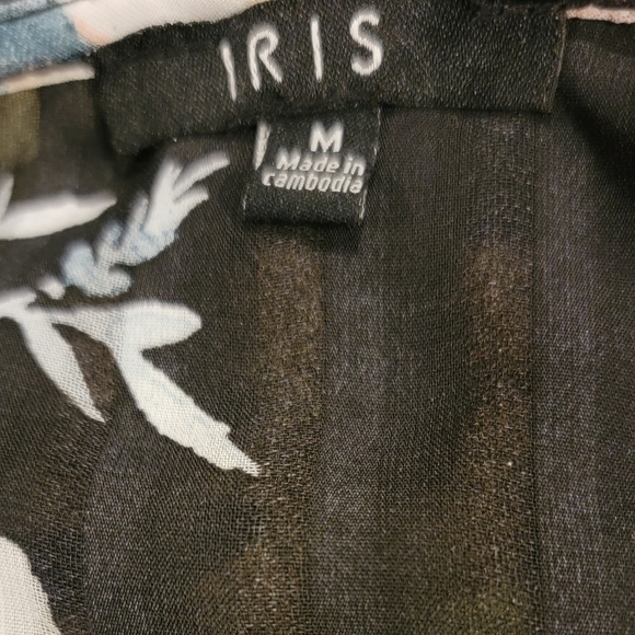 IRIS Kimono With Tie Sleeves Size M - Picture 5 of 6